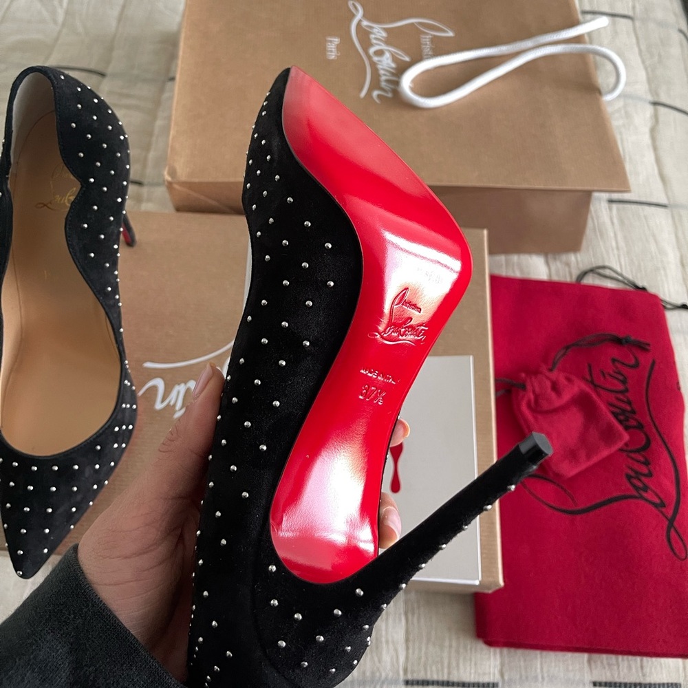 Christian Louboutin Hot Chick Plume size 37.5 - Picture 3 of 5